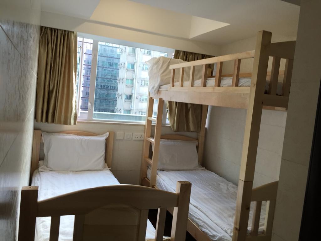Lam Shan Hostel Hongkong Szoba fotó